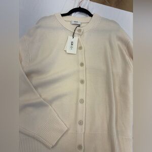 NWT aritzia merino wool cardigan